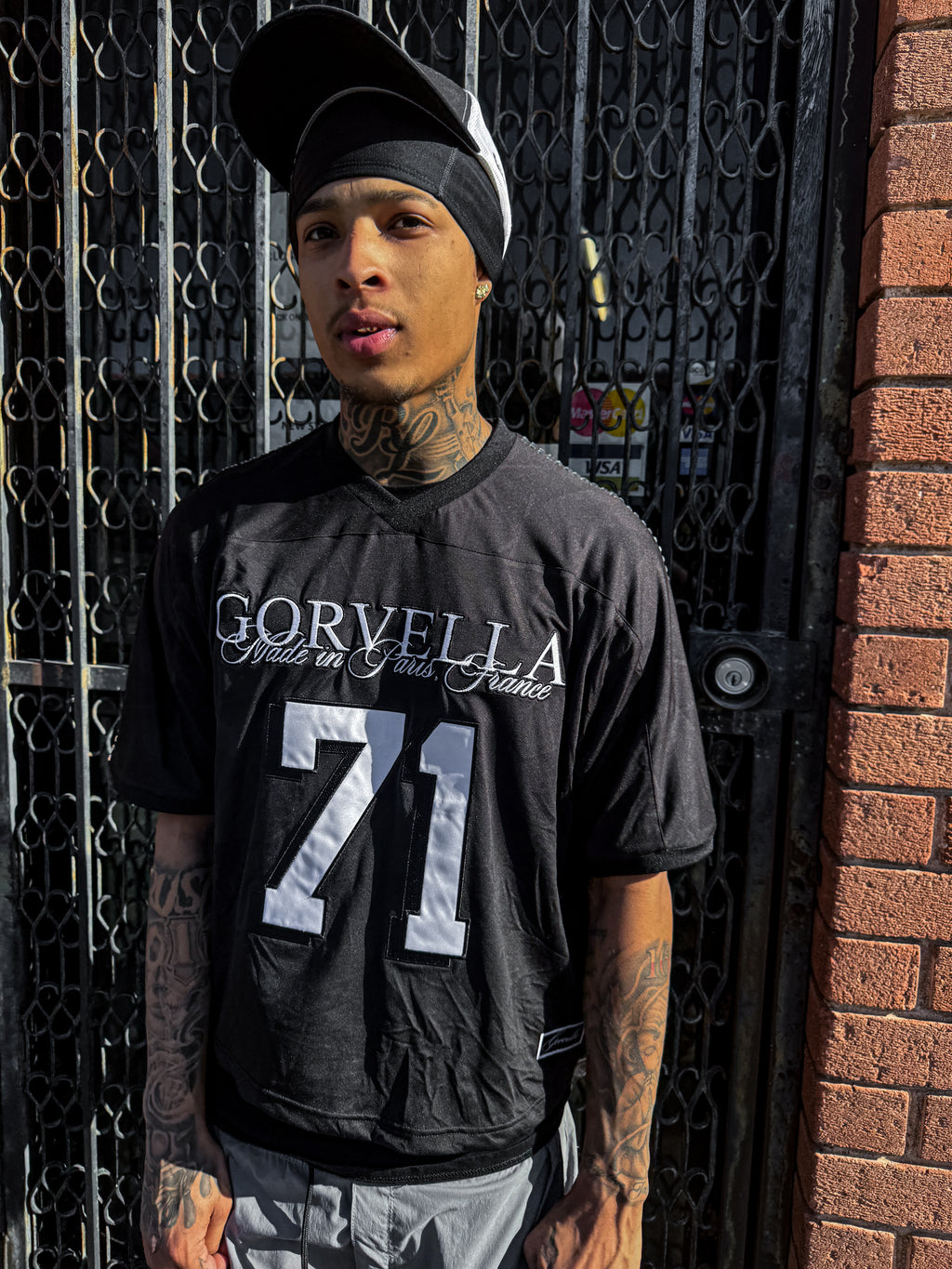 BLACK SPINE JERSEY
