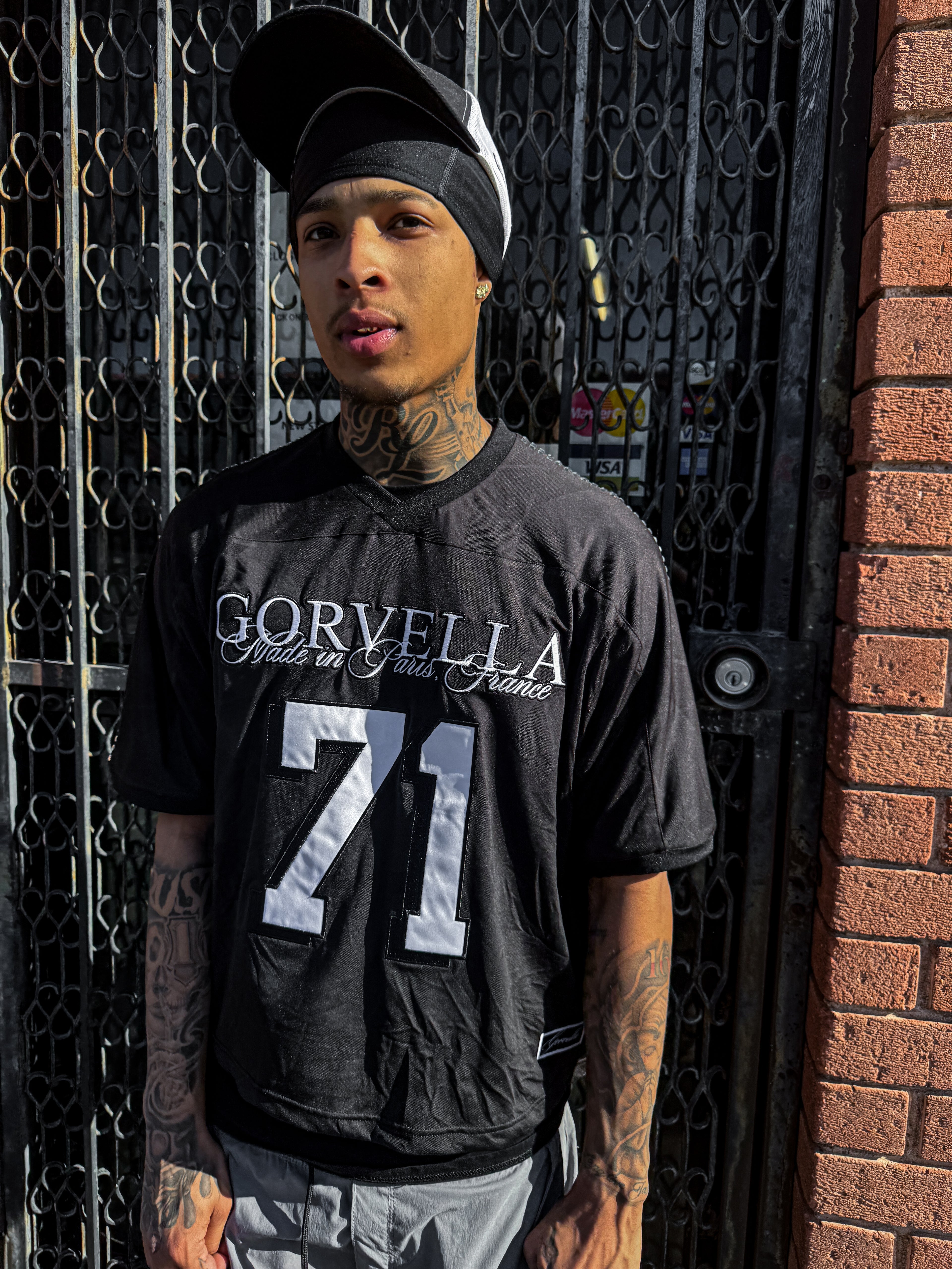 BLACK SPINE JERSEY